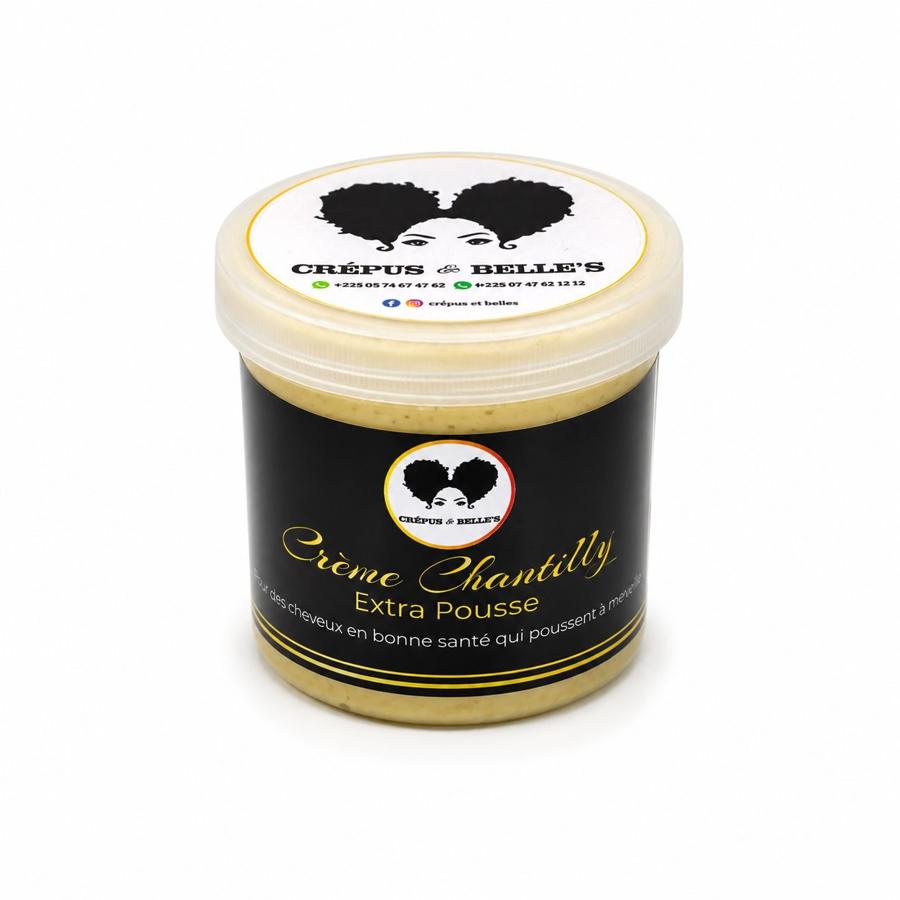 Crème Chantilly Extra Pousse — soin pour cheveux crépus