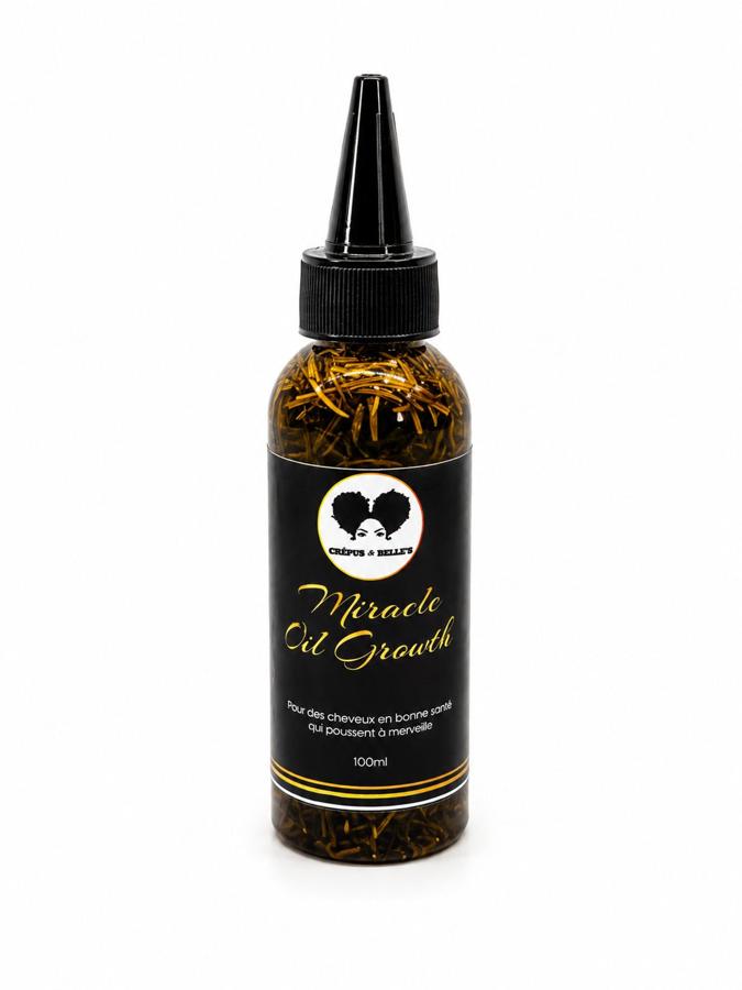 Miracle Oil Growth — huile pour cheveux crépus