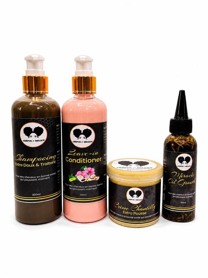 Mini gamme — kit cheveux crépus